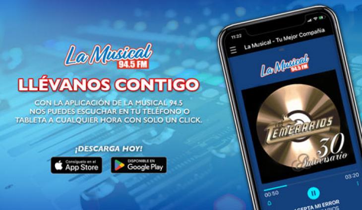 Descarga la Aplicacion de La Musical 94.5